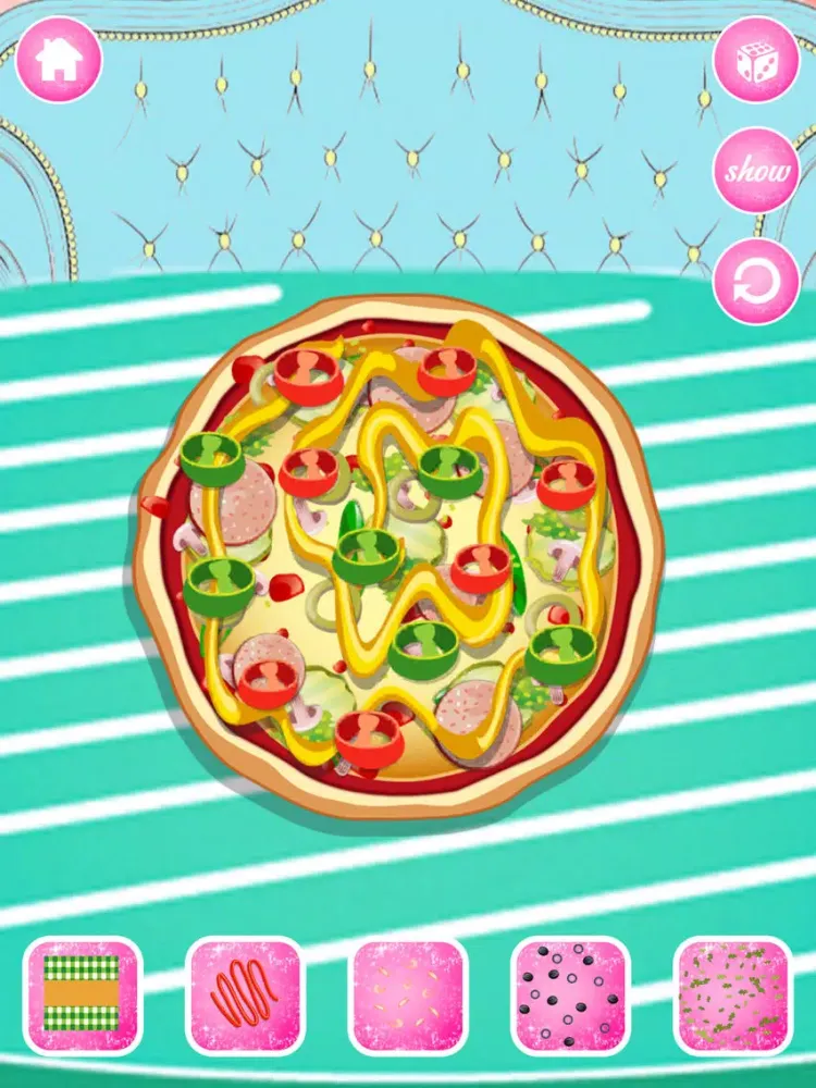 Pizza Master - cooking game for kids iPad  سکرین شاٹس