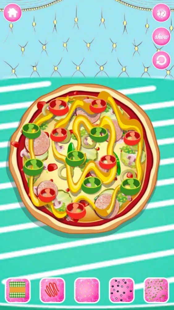 Pizza Master - cooking game for kids سکرین شاٹس