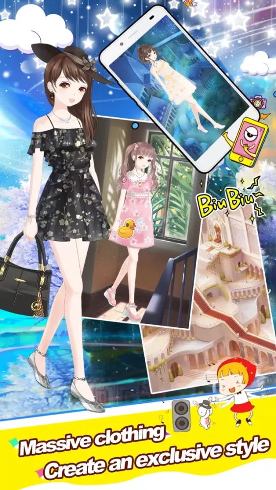 Fall fashion dress up－Dress Up Games for Kids स्क्रीनशॉट