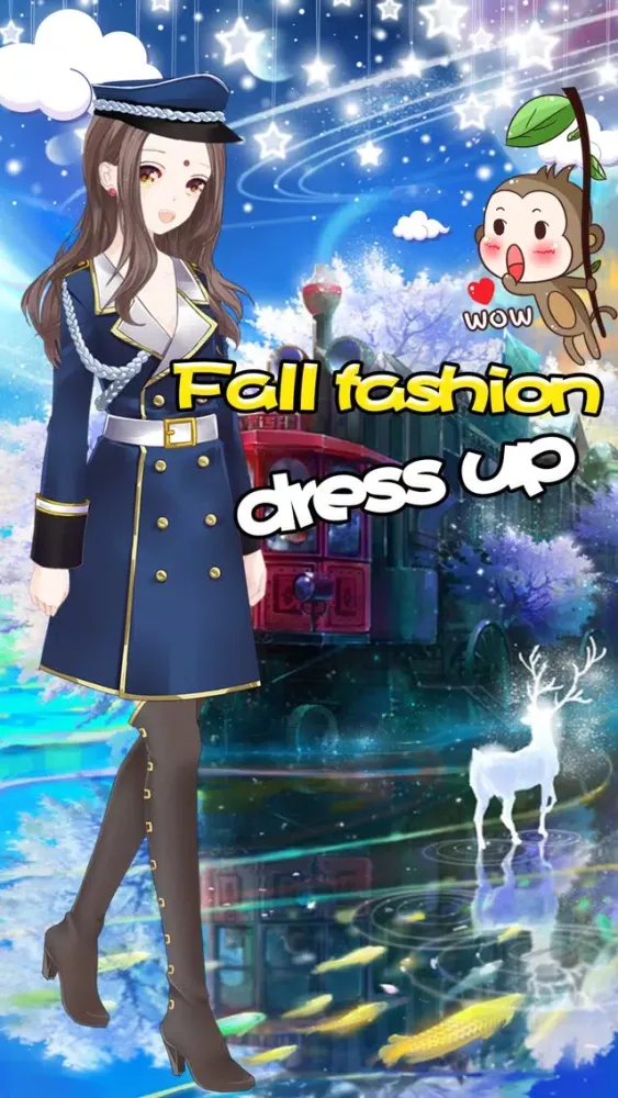 Fall fashion dress up－Dress Up Games for Kids स्क्रीनशॉट