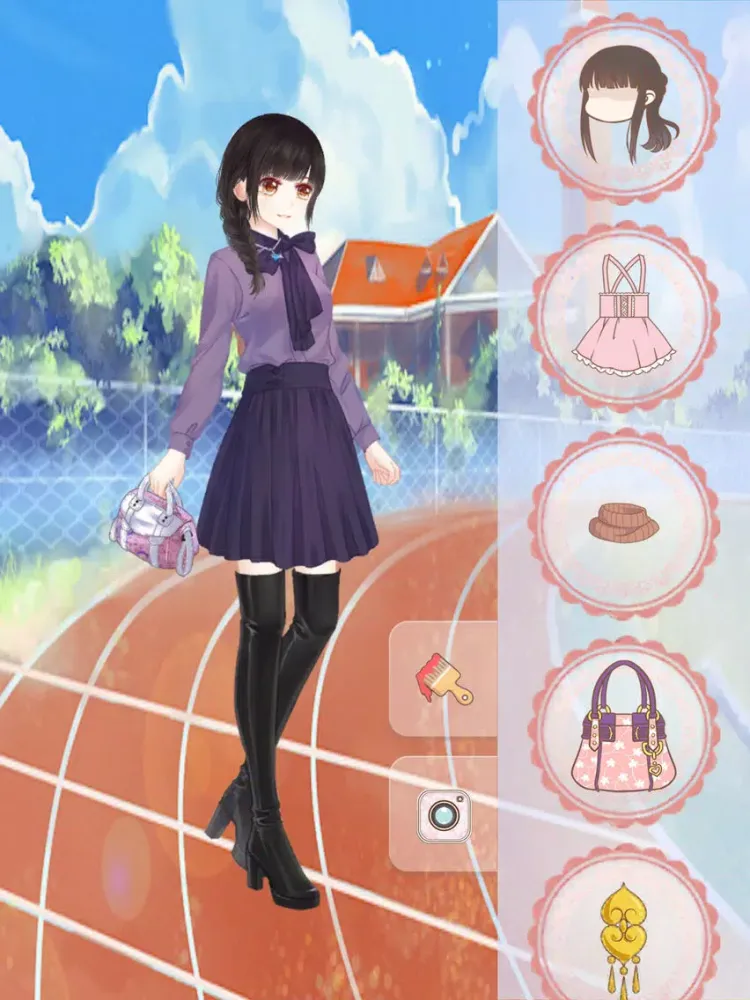 Dressup! Cute Girl - Makeup plus Girly Games iPad  স্ক্রিনশট