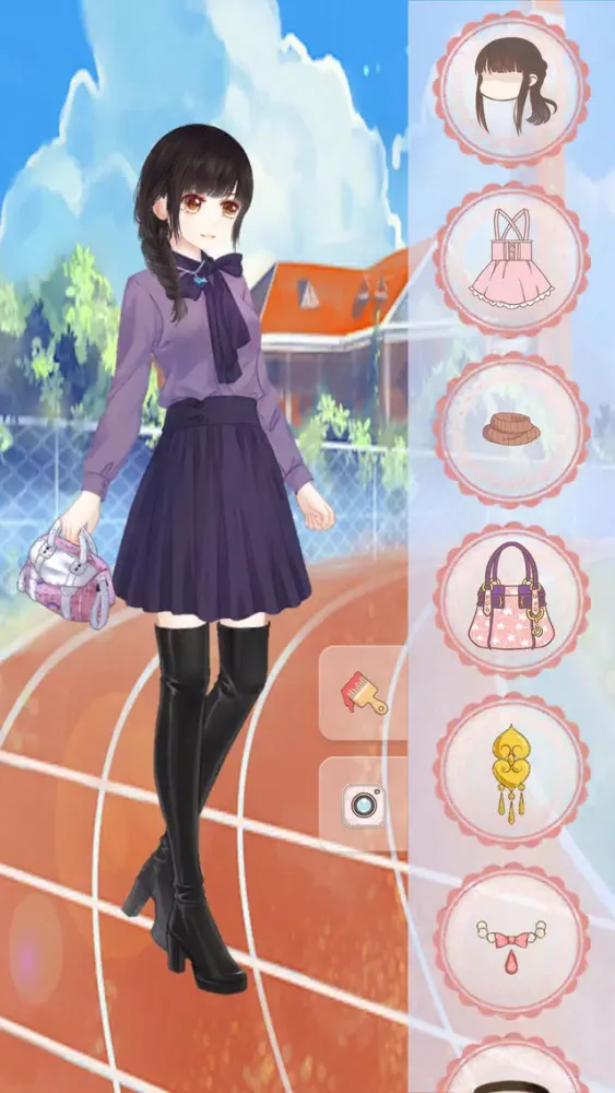 Dressup! Cute Girl - Makeup plus Girly Games স্ক্রিনশট