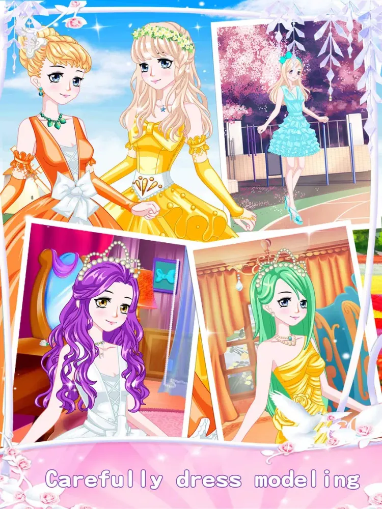 Скриншоты Princess Dressup Salon - High Fashion Design Games iPad 