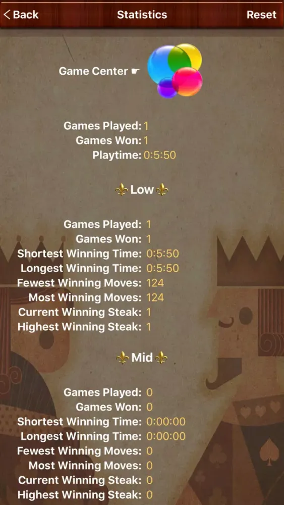 KQ Spider Card-Solitaire! 스크린샷