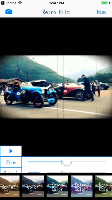 Capturas de tela do Retro Film - 8mm Video Maker