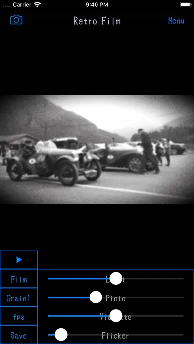 Capturas de tela do Retro Film - 8mm Video Maker