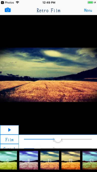 Capturas de tela do Retro Film - 8mm Video Maker
