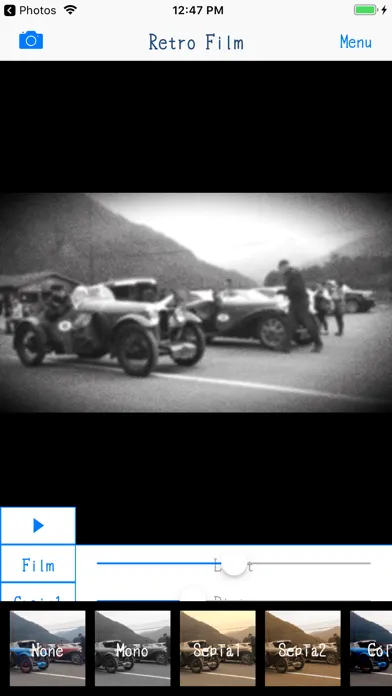 Capturas de tela do Retro Film - 8mm Video Maker