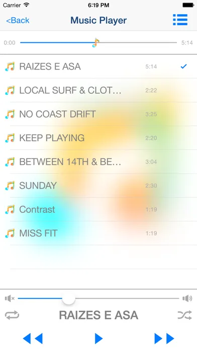 Ảnh chụp màn hình của Video 2 Music Audio Converter