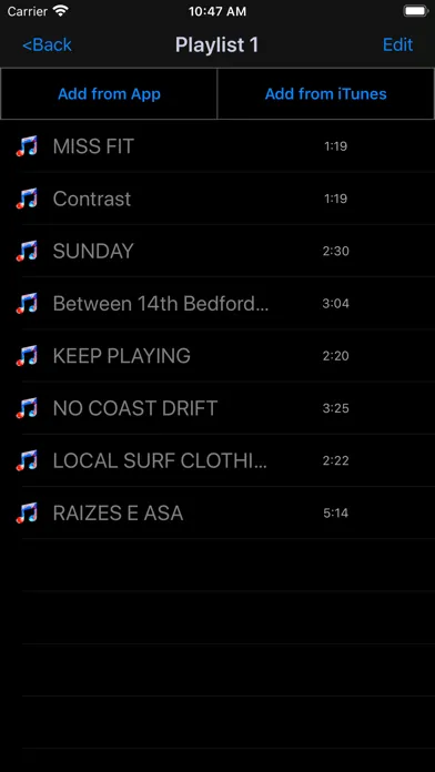 Ảnh chụp màn hình của Video 2 Music Audio Converter