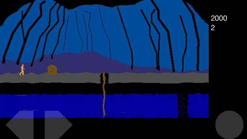 Capturas de tela do Nude Man: Running through the Forest