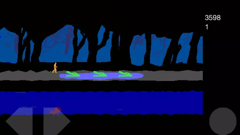 Capturas de tela do Nude Man: Running through the Forest
