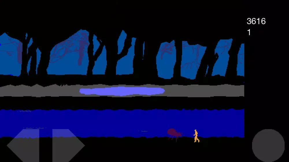 Capturas de tela do Nude Man: Running through the Forest