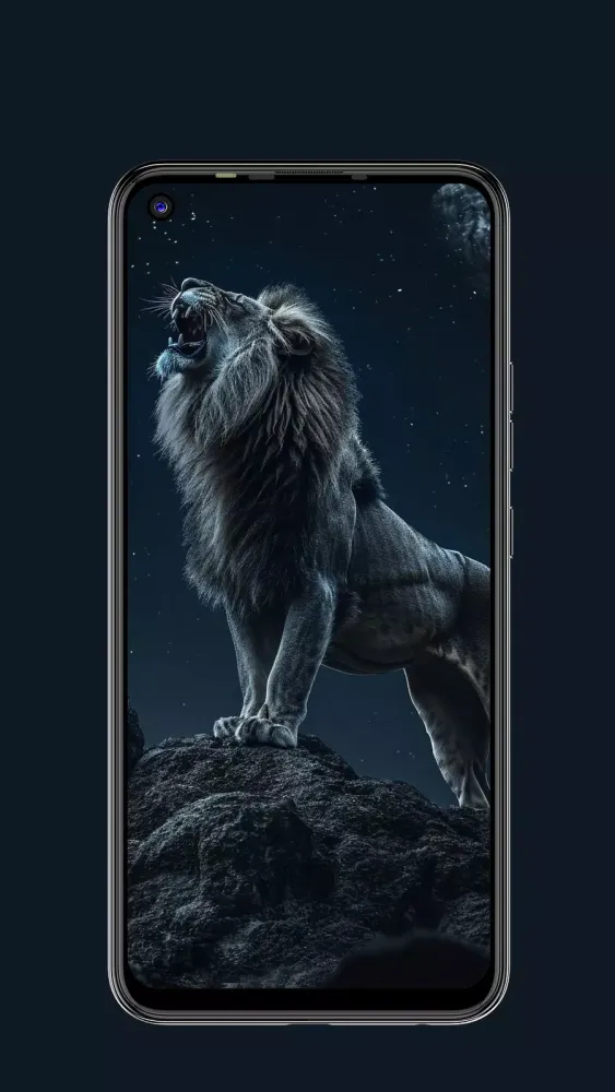 Zrzuty ekranu Lion Wallpapers HD 4K