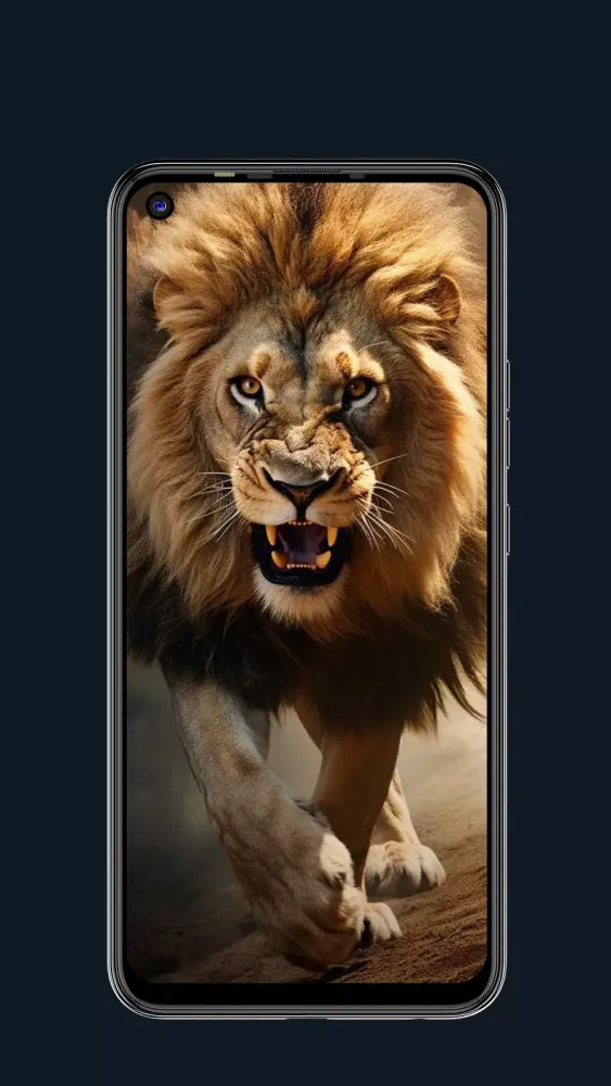 Zrzuty ekranu Lion Wallpapers HD 4K