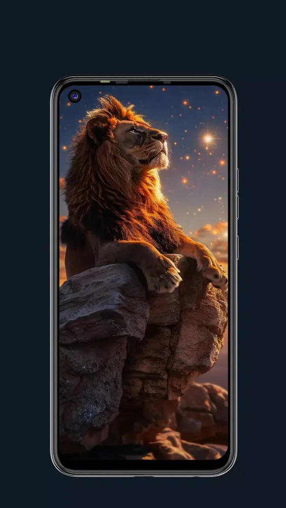 Zrzuty ekranu Lion Wallpapers HD 4K