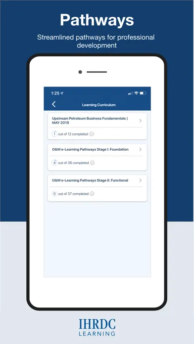 Ảnh chụp màn hình của IHRDC’s Learning Platform