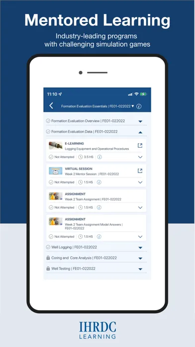 Ảnh chụp màn hình của IHRDC’s Learning Platform