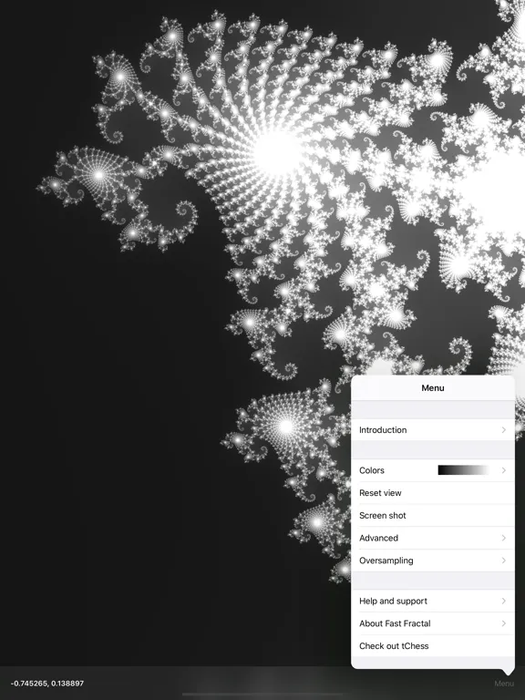 Captures d'écran de Fast Fractal iPad 