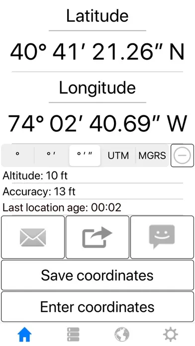 My GPS Coordinates Pro স্ক্রিনশট