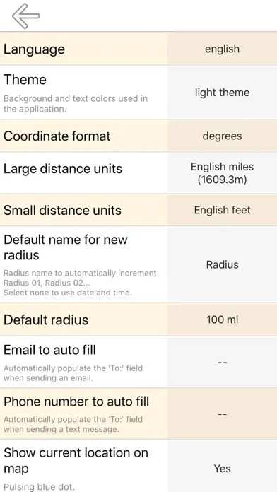 Capturas de tela do Radius On Map