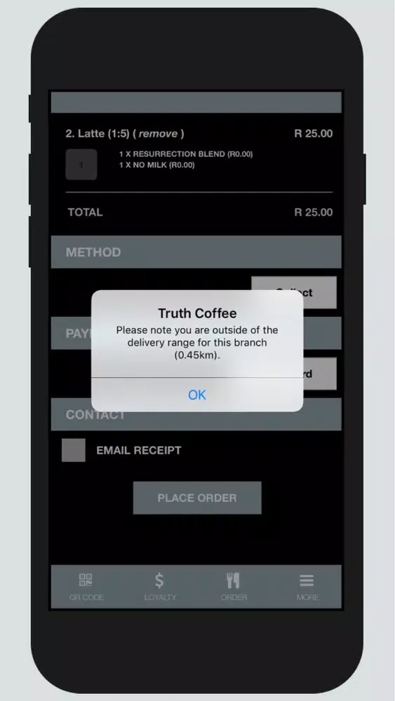 Tangkapan layar Truth.Coffee