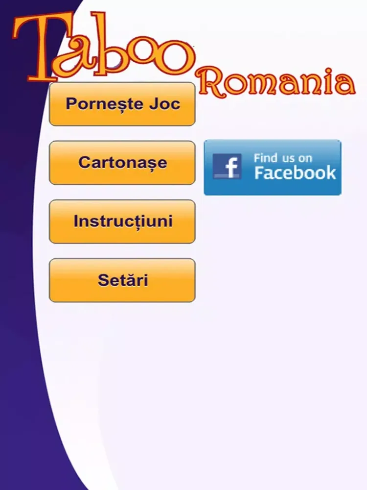 ภาพหน้าจอของ Tabu Romania iPad 