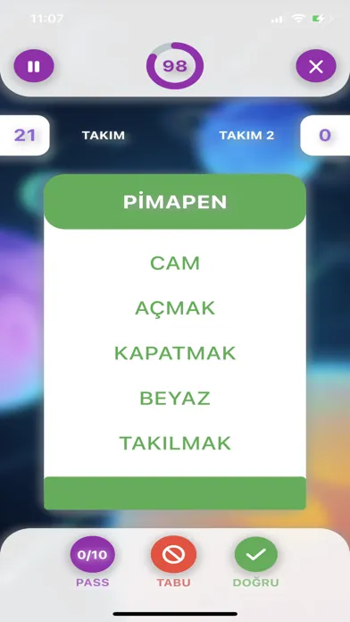 Tabu Kelime Oyunu AnlatBakalım スクリーンショット