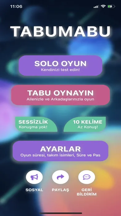 Tabu Kelime Oyunu AnlatBakalım スクリーンショット