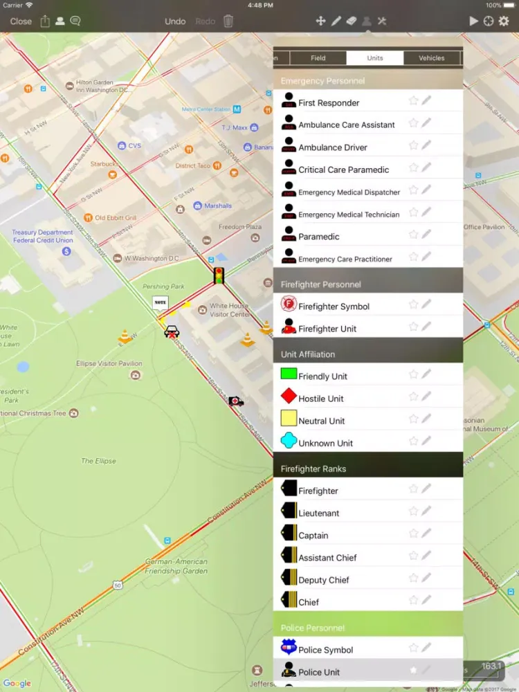 Screenshot di Tactical Police Table iPad 