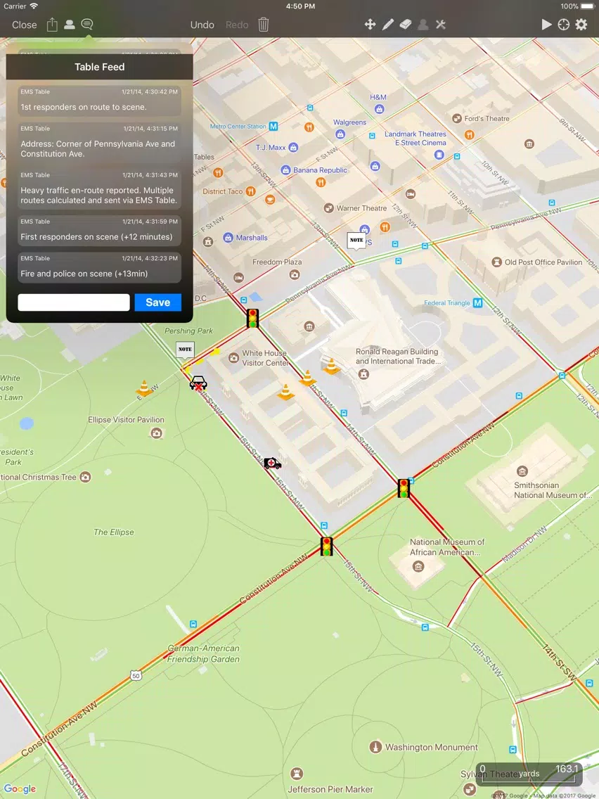 Tactical Police Table iPad 应用截图