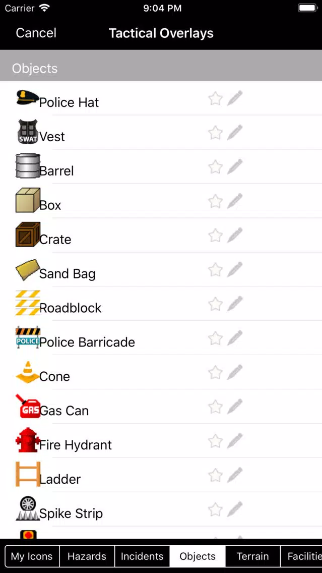Tactical Police Table应用截图