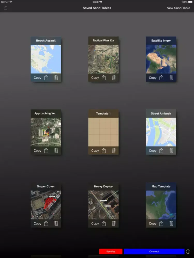 Tactical Sand Table iPad  スクリーンショット