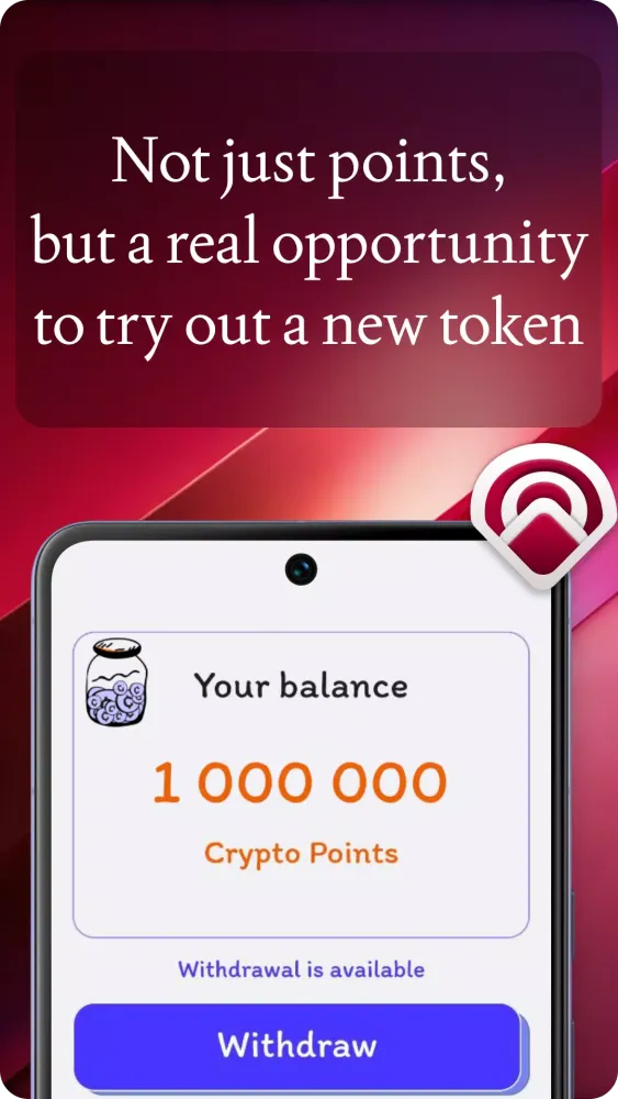Crypto Points AirDrop Screenshots