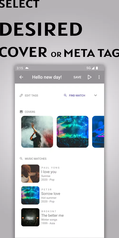 Скриншоты Smart MP3 Tag Editor