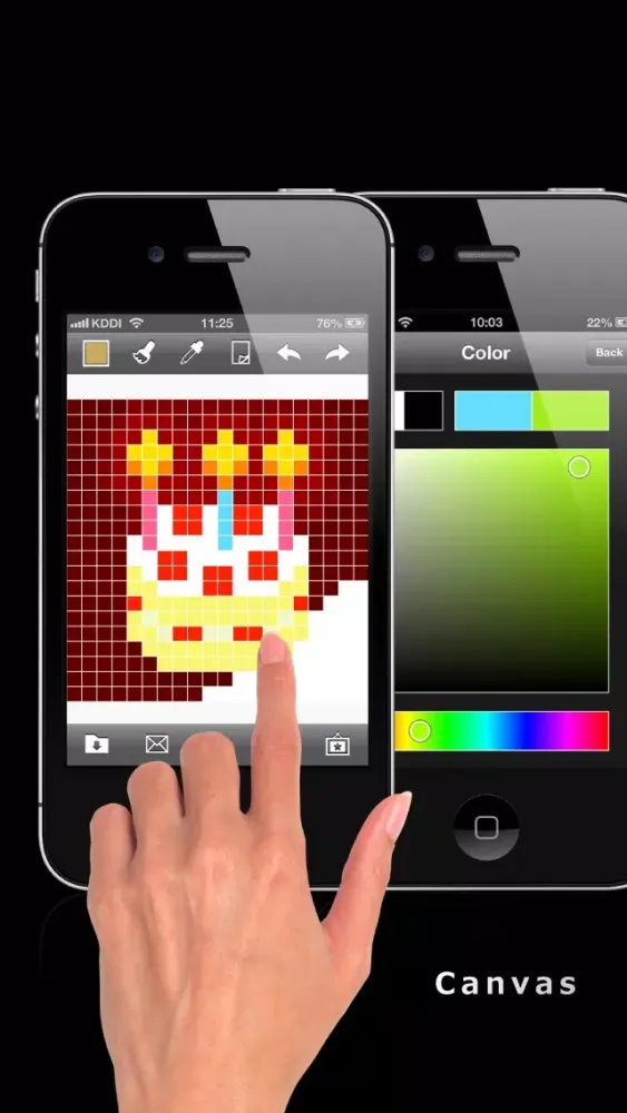 Capturas de tela do Pixel Artist