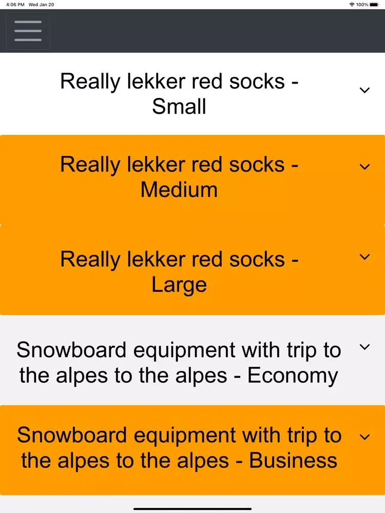 ESS App for Takealot Sellers iPad  سکرین شاٹس