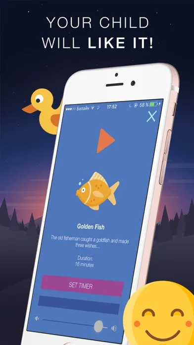 Zrzuty ekranu FairyApp - fairy tales and songs for kids
