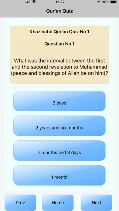 Capturas de pantalla de Talimul Quran Quiz