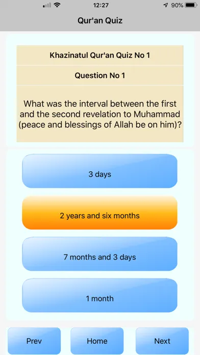 Capturas de pantalla de Talimul Quran Quiz