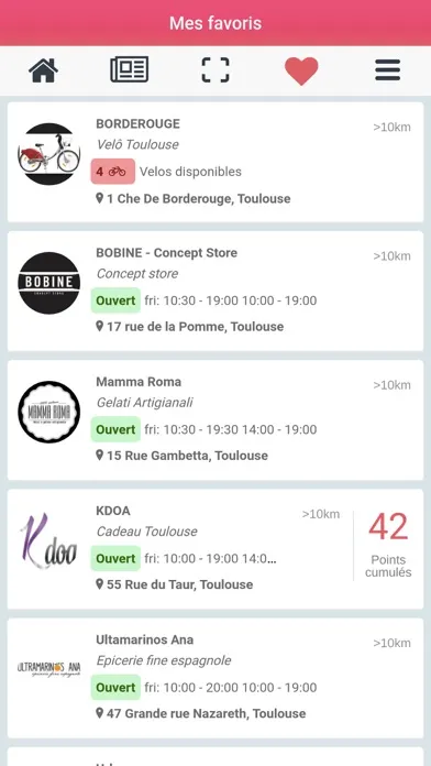 Tangkapan layar Ô Toulouse