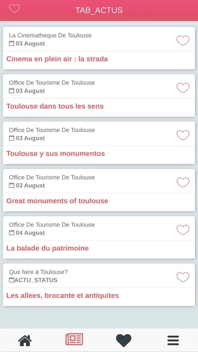 Tangkapan layar Ô Toulouse