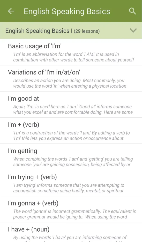 Learn to Speak English Screenshots