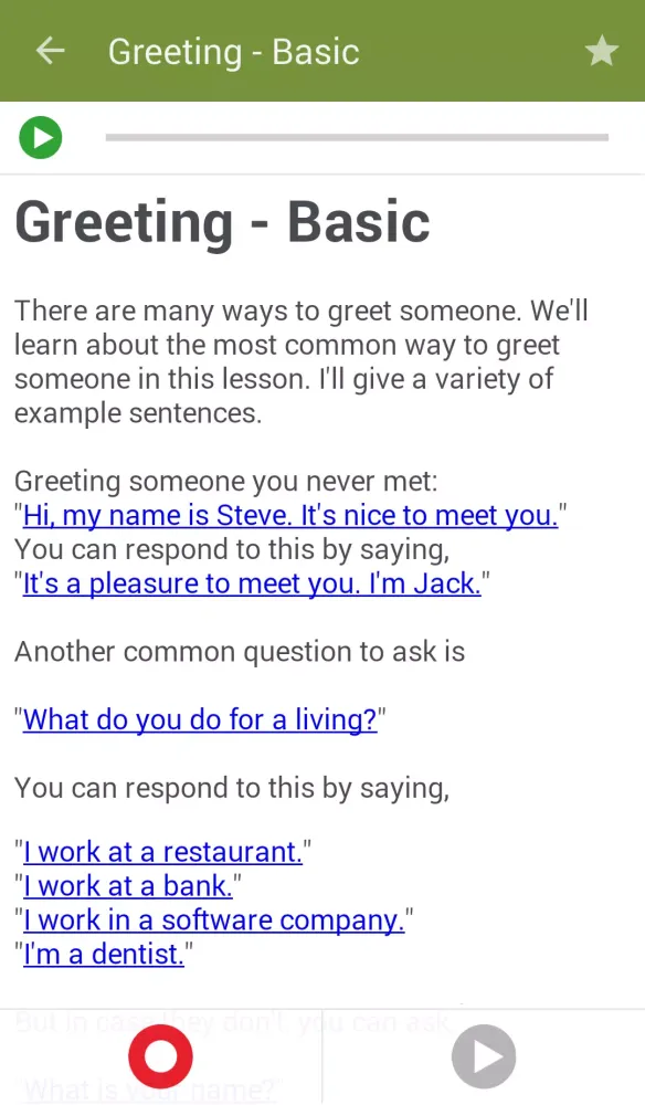 Learn to Speak English Screenshots