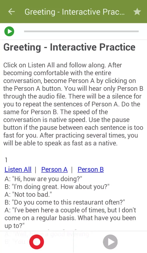 Learn to Speak English Screenshots