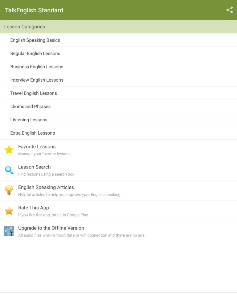 Learn to Speak English Screenshots
