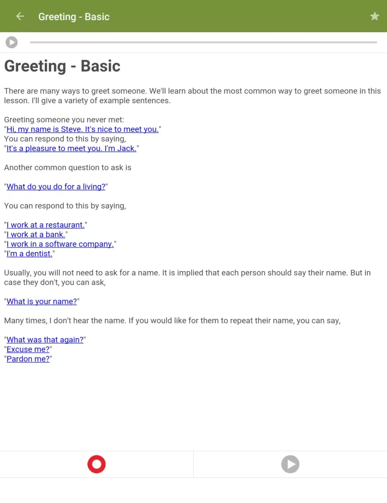 Learn to Speak English Screenshots