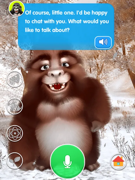 Talking Gorilla iPad  スクリーンショット