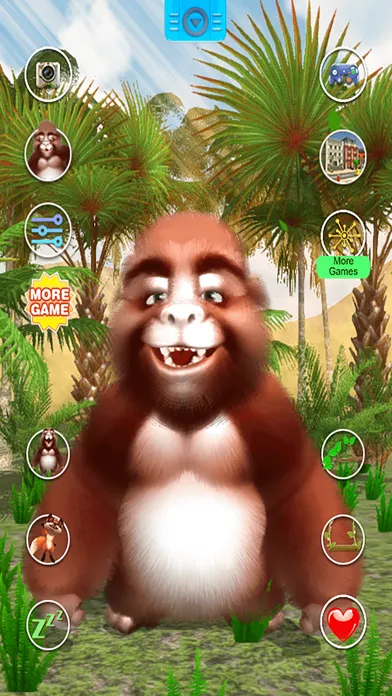 Talking Gorilla スクリーンショット