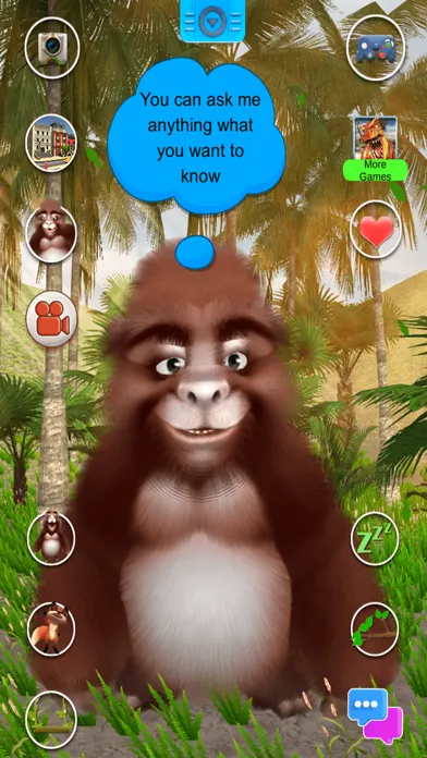 Talking Gorilla スクリーンショット